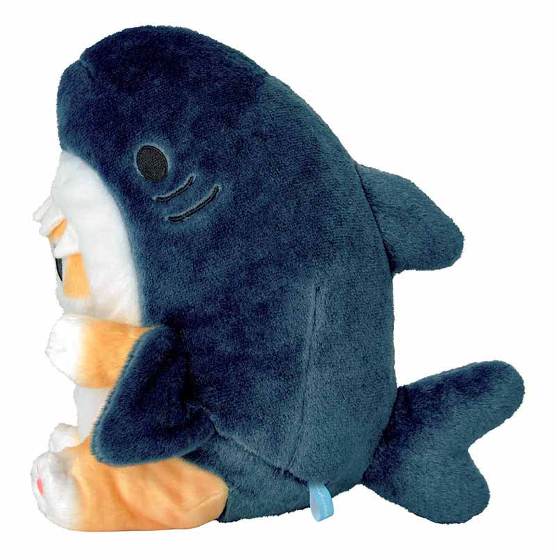 Pote Pote Shark Nyan Plush Toy S – グレイ・パーカー・サービス Pote Pote Shark Nyan Plush Toy S – グレイ・パーカー・サービス