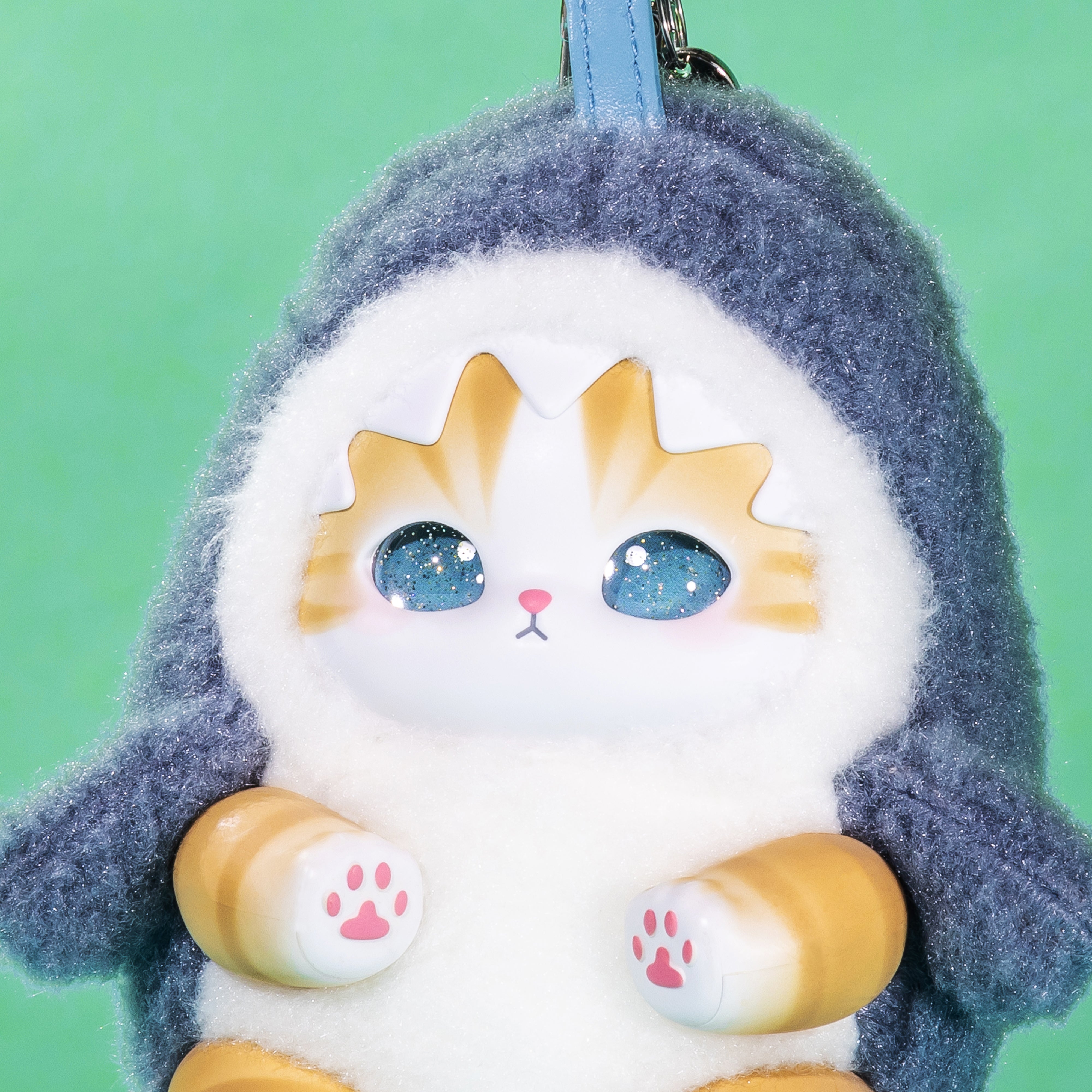 mofusand Kiramekko Fluffy Kittens – グレイ・パーカー・サービス